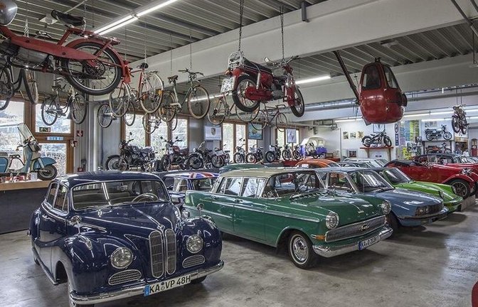 Für Freunde gepflegter Oldtimer ist das Museum in Knittlingen eine Freude.  <span class='image-autor'>Foto: LE</span>