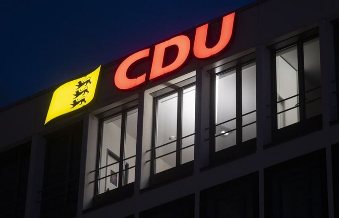 Die Landesgeschäftsstelle der baden-württembergischen CDU - Einrichtungen der Christdemokraten wurden gewarnt, Ziel von linksextrem motivierten Angriffen zu werden. (Archivbild)<span class='image-autor'>dpa</span>
