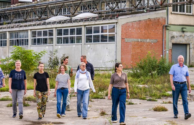 Was passiert nach der Gartenschau? Darüber macht sich der Verein Häcker-Areal-Initiative Gedanken. <span class='image-autor'>Foto: Peter Bornmann/HAI</span>