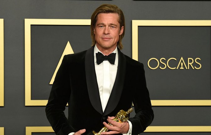 US-Hollywoodstar Brad Pitt wird am 18. Dezember 60 Jahre jung.<span class='image-autor'>Foto: Jordan Strauss/Invision/AP/dpa</span>