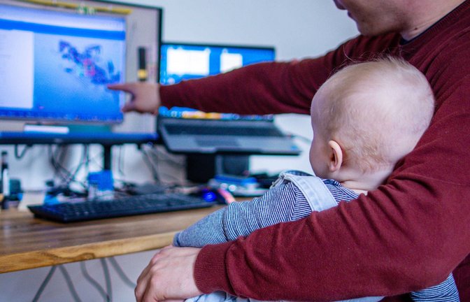 Wer Teilzeit arbeitet, tut dies oft auch aus familiären Gründen.<span class='image-autor'>Foto: Jens Büttner/dpa</span>