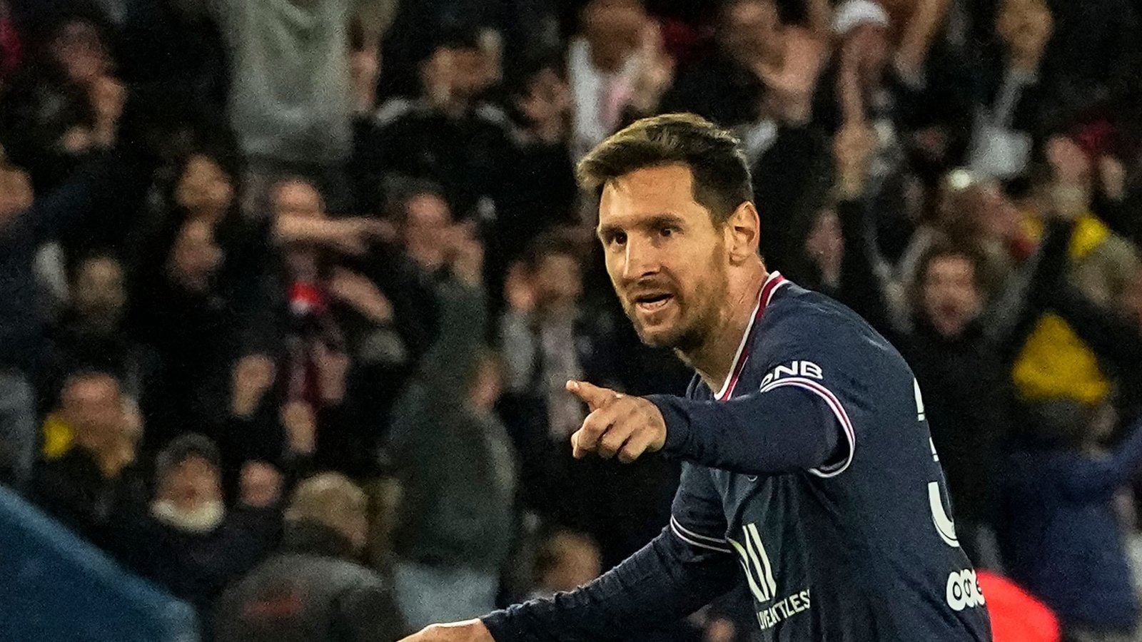 Der siebenmalige Weltfußballer Lionel Messi hat bei PSG einen Vertrag bis 30. Juni 2023.Foto: Michel Euler/AP/dpa