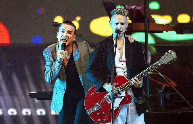Nur noch zu zweit: Dave Gahan und Martin Gore (re.) alias Depeche Mode<span class='image-autor'>Foto: //Ben Kriemann</span>