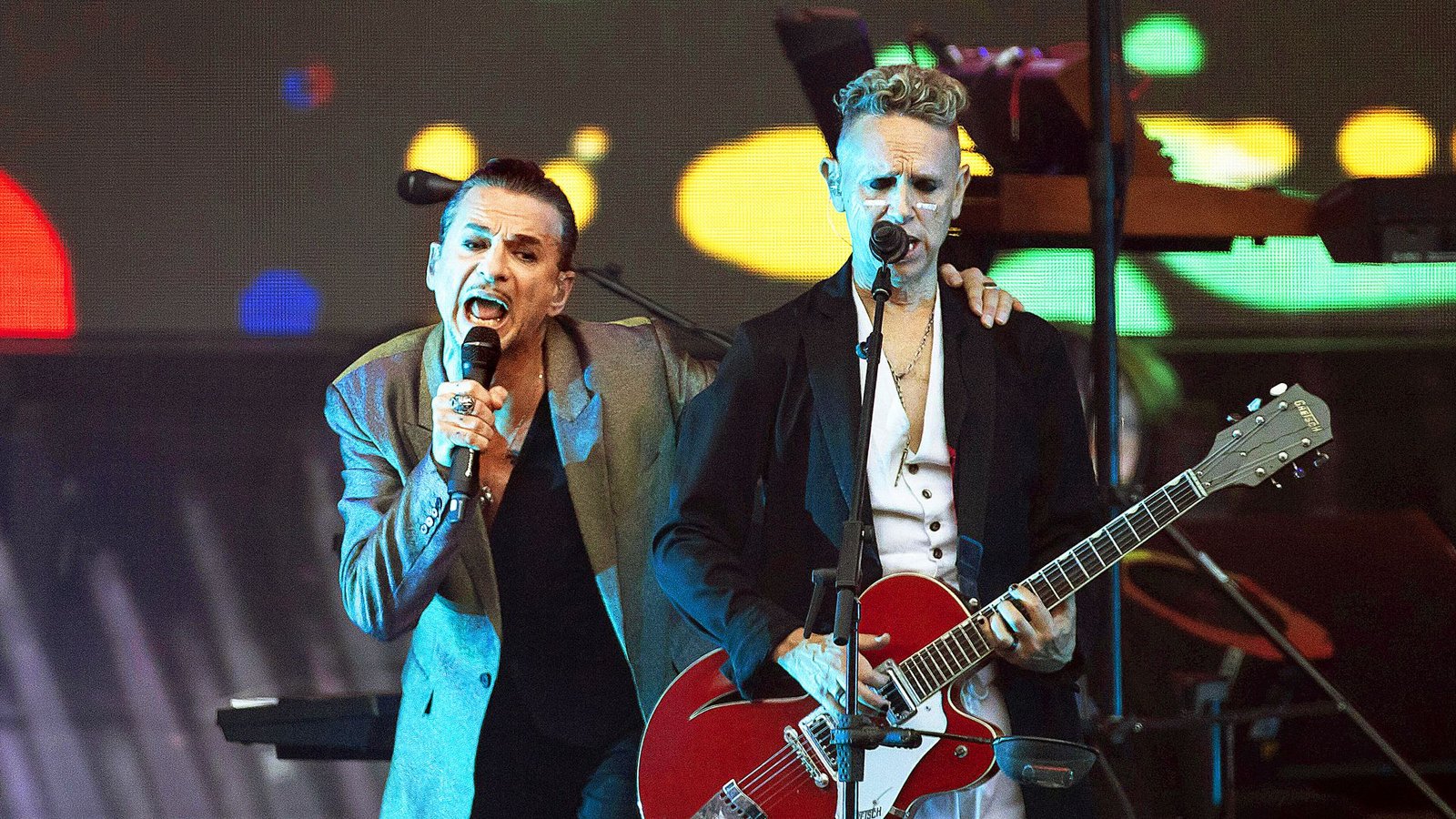 Nur noch zu zweit: Dave Gahan und Martin Gore (re.) alias Depeche ModeFoto: //Ben Kriemann