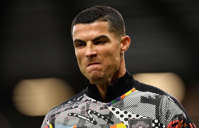 Cristiano Ronaldo kritisiert seinen eigenen Fußballclub als „Marketing-Verein“. (Archivbild)<span class='image-autor'>Foto: AFP/OLI SCARFF</span>