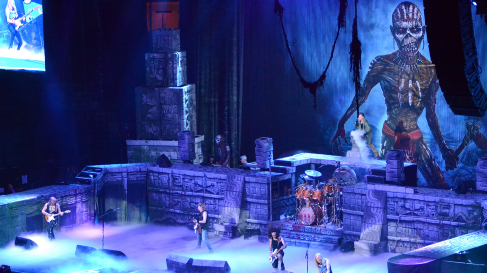 Iron Maiden 2016 in New York.Foto: Bruce Alan Bennett / shutterstock.com Iron Maiden 2016 in New York.Foto: Bruce Alan Bennett / shutterstock.com