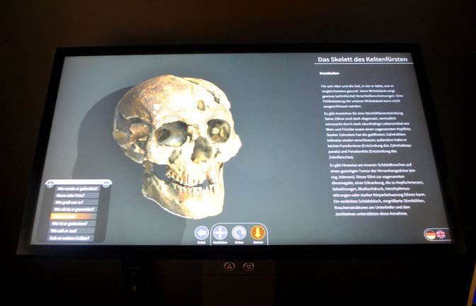 Multimedial: Auch dank neuer Touchpanel soll die Geschichte der Kelten erlebbar werden.  <span class='image-autor'>Fotos: Stahlfeld</span>