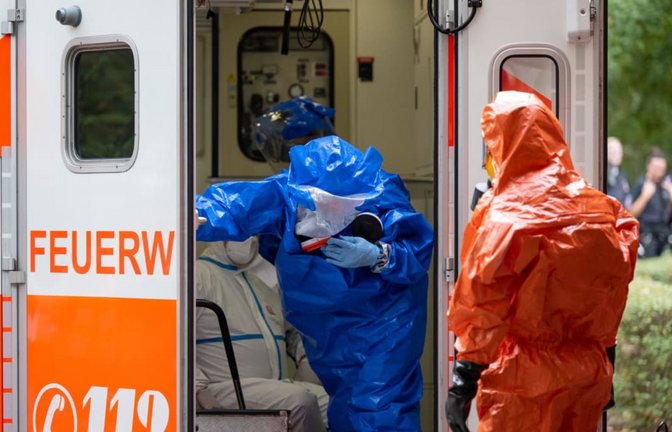 Ebola<span class='image-autor'>Boris Roessler/dpa</span>