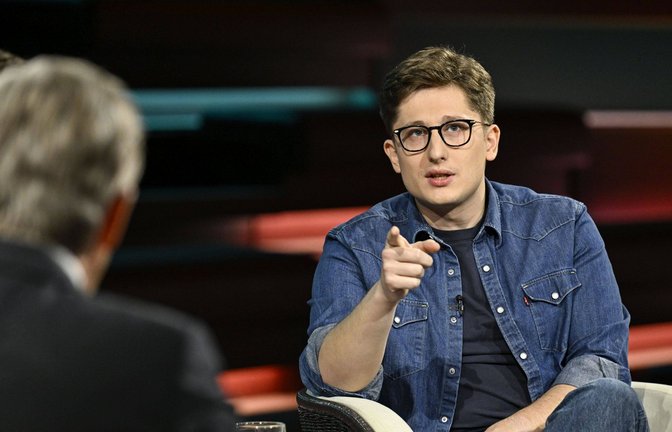 Juso-Chef Philipp Türmer bei Markus Lanz.<span class='image-autor'>Foto: IMAGO/teutopress</span>