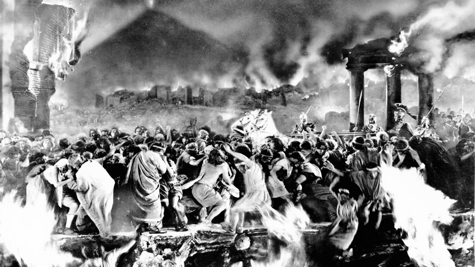 Ausbruch des Vesuv: Szene aus dem Hollywood-Film „The Last Days of Pompeji“ aus dem Jahr 1935.Foto: Imago/Everett Collection