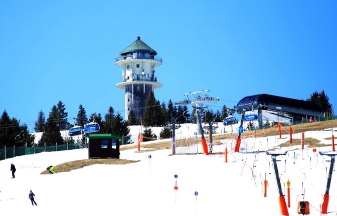 Eine Archivaufnahme des Skibetriebs am Feldberg.<span class='image-autor'>Foto: IMAGO/Panthermedia/Fotopress via imago-images.de</span>