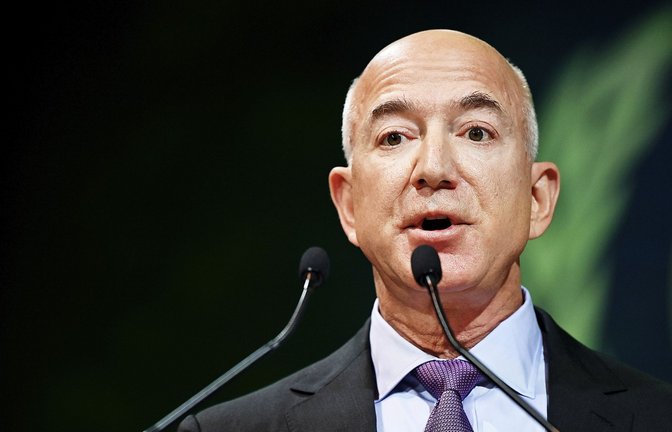 Jeff Bezos, Eigentümer der Washington Post<span class='image-autor'>Foto: Paul Ellis/dpa</span>