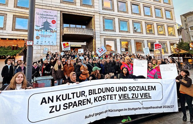 Lautstarker P=rotest gegen Kürzungen der Zuschüsse für den Kulturbetrieb.<span class='image-autor'>Foto: nbf</span>