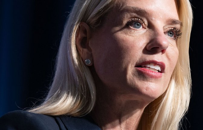 Donald Trump entlässt Justizministerin Pam Bondi  (Archivfoto).<span class='image-autor'>Foto: AFP/SAUL LOEB</span>