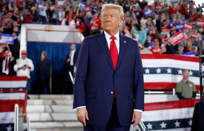 Ist er bald wieder US-Präsident? Donald Trump bei einer Wahlkampfveranstaltung.<span class='image-autor'>Foto: Getty Images via AFP/CHIP SOMODEVILLA</span>