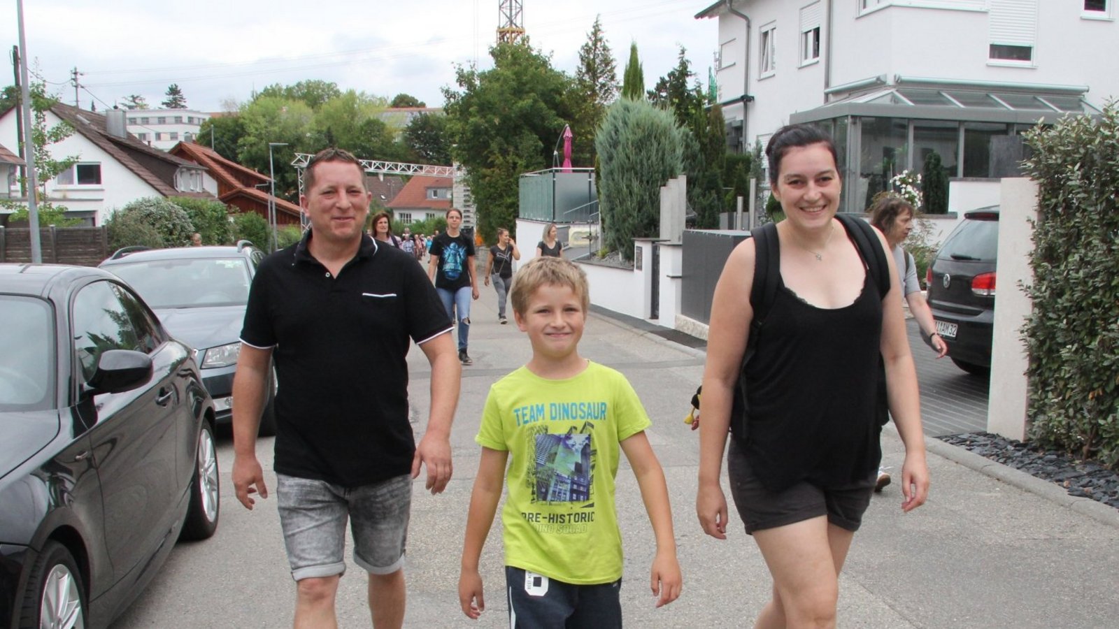 Der achtjährige Noah aus Sersheim ist zum ersten Mal bei der S-VKZ-Tour dabei.