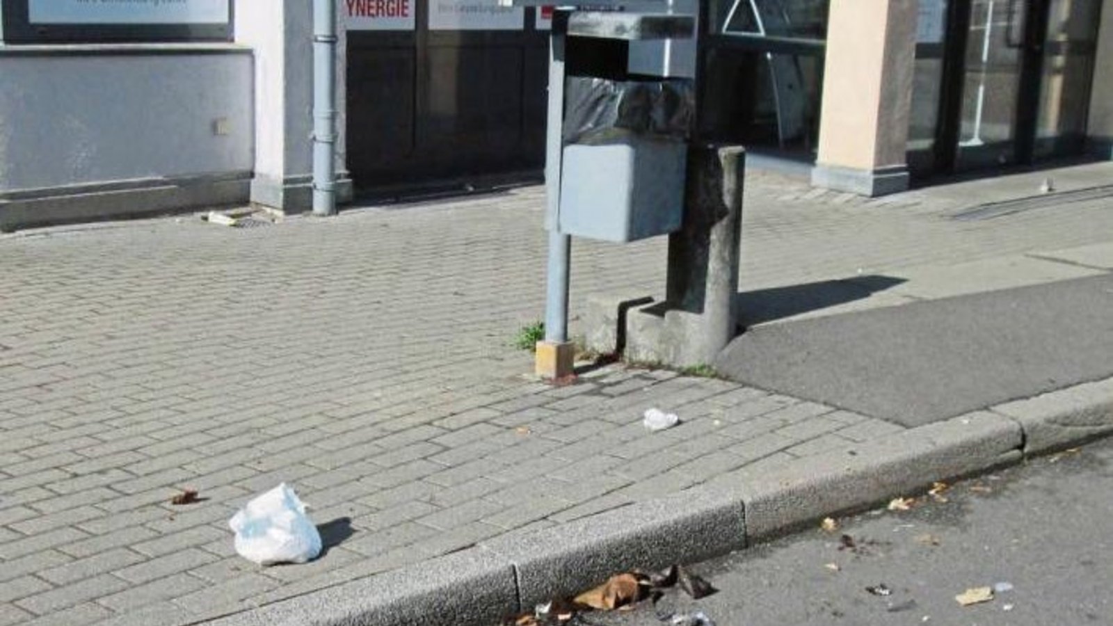 Wieso steht hier ein Papierkorb? Foto: Zink