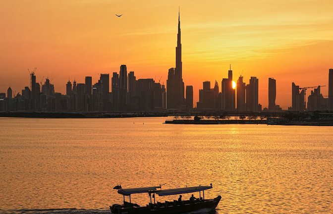 Burj Khalifa in Dubai.<span class='image-autor'>Foto: Fatima Shbair/AP/dpa</span>