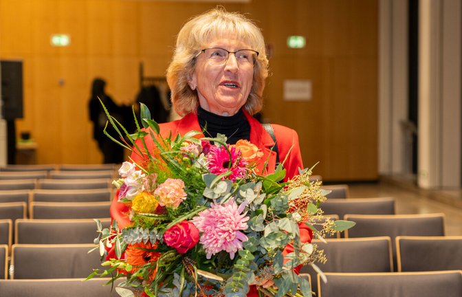 Ursula Grötzinger-Wiehrer ist nun Trägerin der Bürgermedaille.<span class='image-autor'>Foto: Hugh Hinderlider</span>