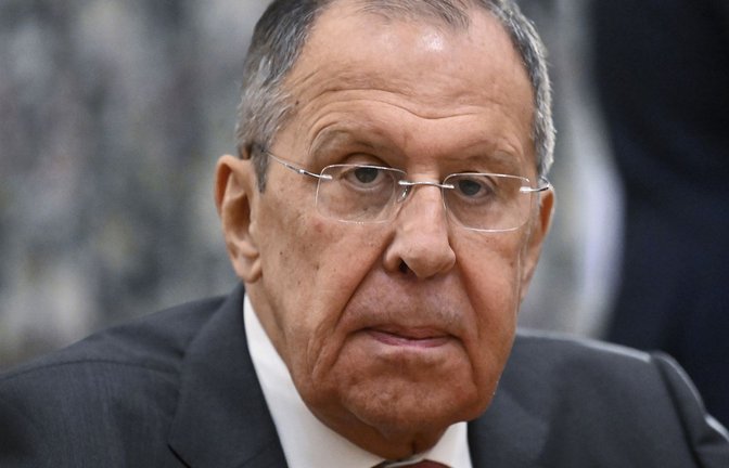 Russlands Außenminister Sergej Lawrow.<span class='image-autor'>Foto: Alexander Nemenov/POOL AFP/dpa</span>