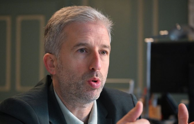 Boris Palmer thematisiert aufgrund persönlicher Erfahrungen den Umgang mit psychisch kranken Menschen.<span class='image-autor'>Foto: Bernd Weißbrod/dpa</span>