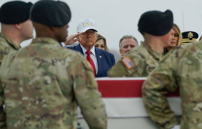 Nicht gut für Trumps Ansehen: Mindestens sieben Soldaten sind im Iran-Krieg bisher ums Leben gekommen. Das Pentagon gab zudem rund 140 Verletzte bekannt.<span class='image-autor'>Foto: Imago/UPI Photo</span>