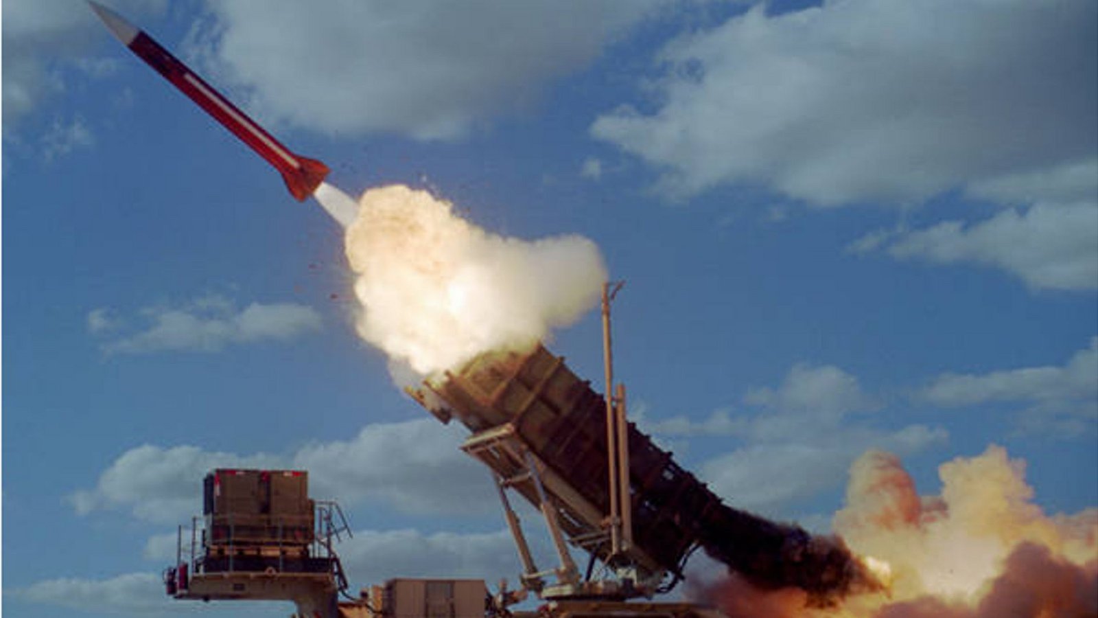 MIM-104 Patriot im Kampfeinsatz (Archivbild)Foto: IMAGO/Newscom World/IMAGO/ IDF/Chameleons Eye MIM-104 Patriot im Kampfeinsatz (Archivbild)Foto: IMAGO/Newscom World/IMAGO/ IDF/Chameleons Eye