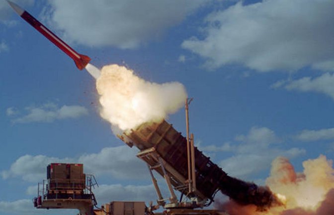 MIM-104 Patriot im Kampfeinsatz (Archivbild)<span class='image-autor'>Foto: IMAGO/Newscom World/IMAGO/ IDF/Chameleons Eye</span>