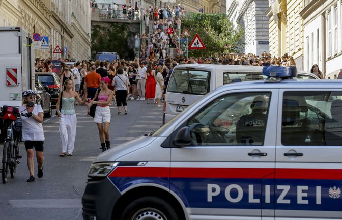 Die Ermittlungen der Polizei in Wien laufen auf Hochtouren.<span class='image-autor'>Foto: dpa/Heinz-Peter Bader</span>