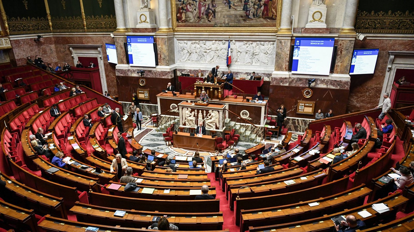 Der Haushaltsentwurf ist gescheitert.Foto: IMAGO/Anadolu Agency/IMAGO/Firas Abdullah