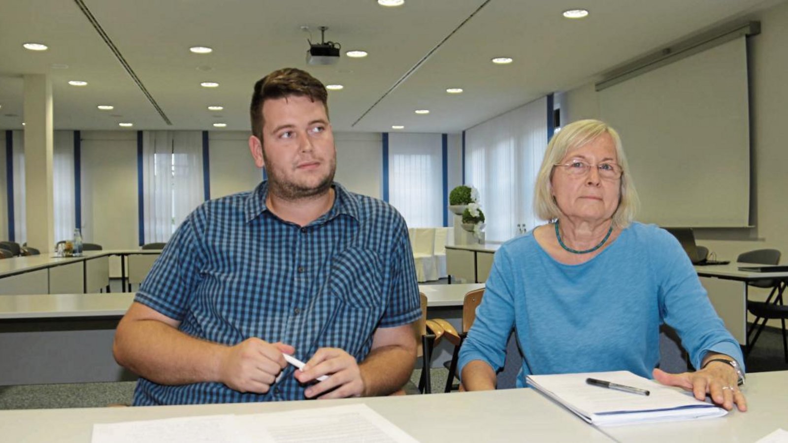 Andreas Scheuermann und Ingeborg Beller stellen sich gegen „unsachliche Einwände und Vorbehalte“.  Foto: Rücker