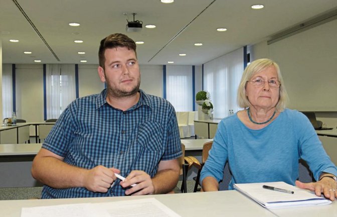 Andreas Scheuermann und Ingeborg Beller stellen sich gegen „unsachliche Einwände und Vorbehalte“.  Foto: Rücker