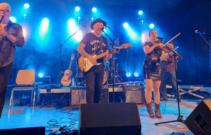 Die Headliner am Freitagabend: The Paperboys.  <span class='image-autor'>Foto: p</span>