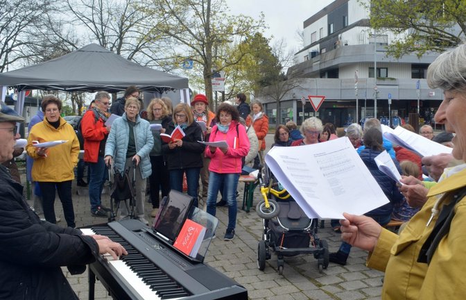Gemeinsam wird der Frühling in Illingen musikalisch begrüßt. Foto: Stahlfeld