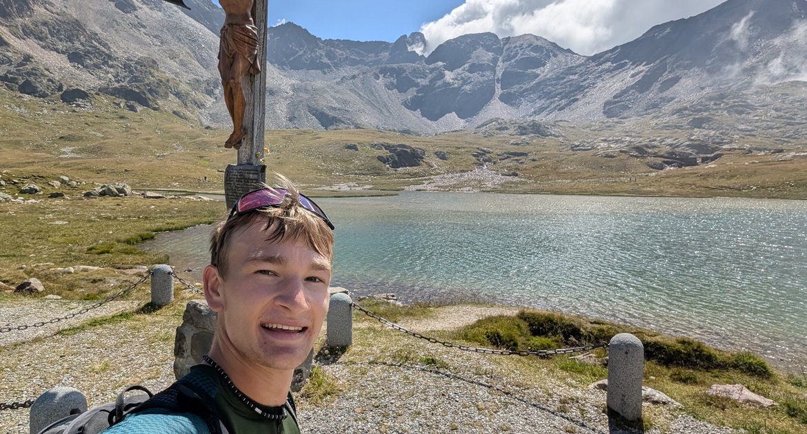 Grandioser Anblick: Die Natur faszinierte Florian Baumann während seiner Tour immer wieder. Foto: p