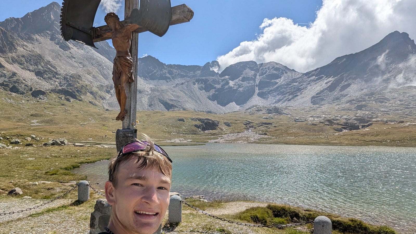 Grandioser Anblick: Die Natur faszinierte Florian Baumann während seiner Tour immer wieder. Foto: p