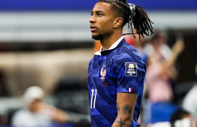 Frankreich bekommt es im Spiel um Platz 3 der WM 2026 mit England zu tun.<span class='image-autor'>Vanessa Carvalho/ZUMA Press Wire/dpa</span>