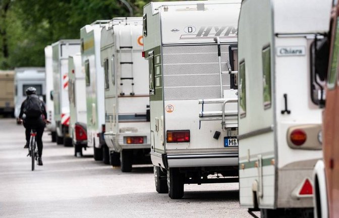 Wo gibt’s Platz für Wohnmobile? Archivfoto: dpa