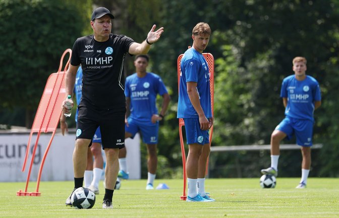 Der neue Coach Holger Bachthaler.<span class='image-autor'>Foto: Baumann/Julia Rahn</span>