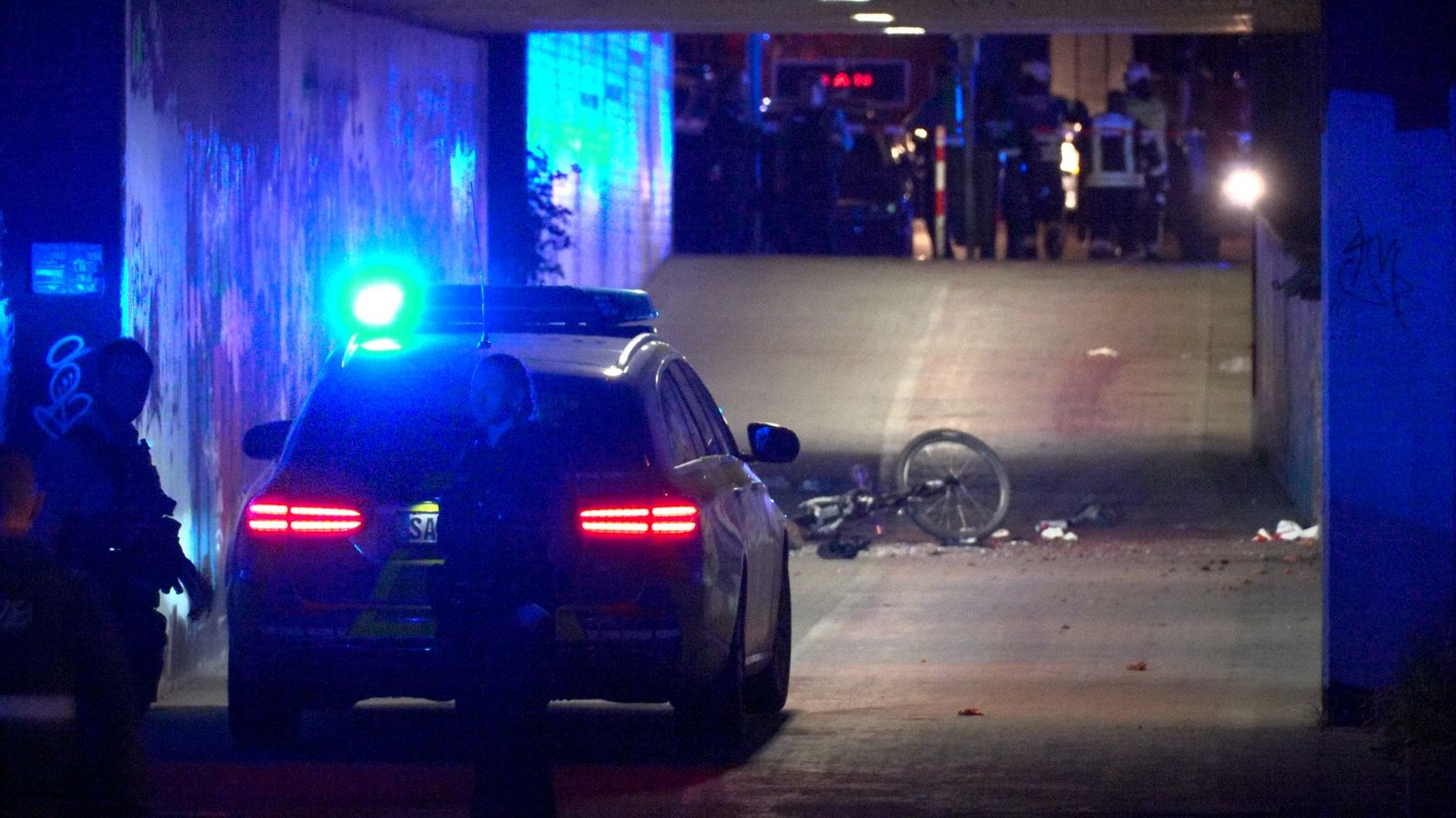 Die Polizei hat den Ort der Explosion abgesperrt.Foto: Thorsten Kremers/dpa