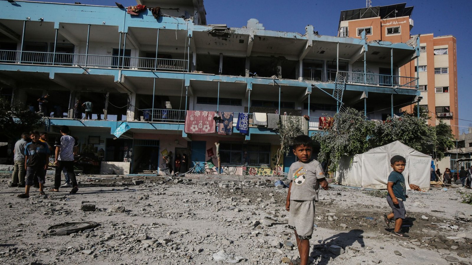 Palästinensische Flüchtlinge sollen zukünftig besseren Schutz bekommen.Foto: dpa/Omar Naaman Palästinensische Flüchtlinge sollen zukünftig besseren Schutz bekommen.Foto: dpa/Omar Naaman