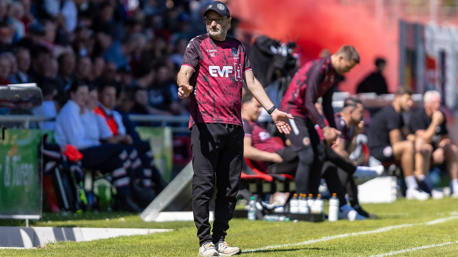 Gianni Coveli führte den 1. GSV in die Regionalliga – nun droht der Absturz in die Verbandsliga.Foto: IMAGO/Eibner Gianni Coveli führte den 1. GSV in die Regionalliga – nun droht der Absturz in die Verbandsliga.Foto: IMAGO/Eibner