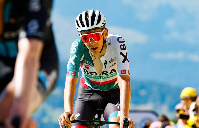 Radprofi Lennard Kämna steigt aufgrund einer Erkältung bei der Tour de France vor der 16. Etappe aus.<span class='image-autor'>Foto: Roth/dpa</span>