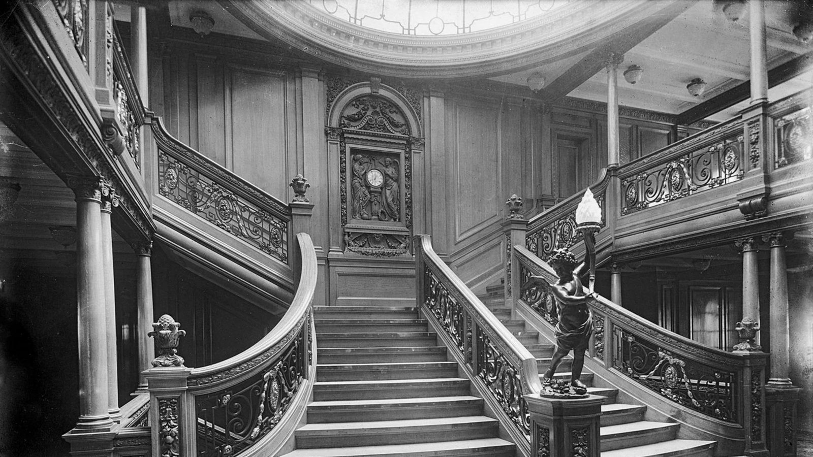 Geachtet wurde in erster Linie auf Luxus in der Ersten Klasse und weniger auf die Reisegeschwindigkeit.Foto: Wikipedia commons/Blogspot Titanic Clock Royal Caribbean Blog