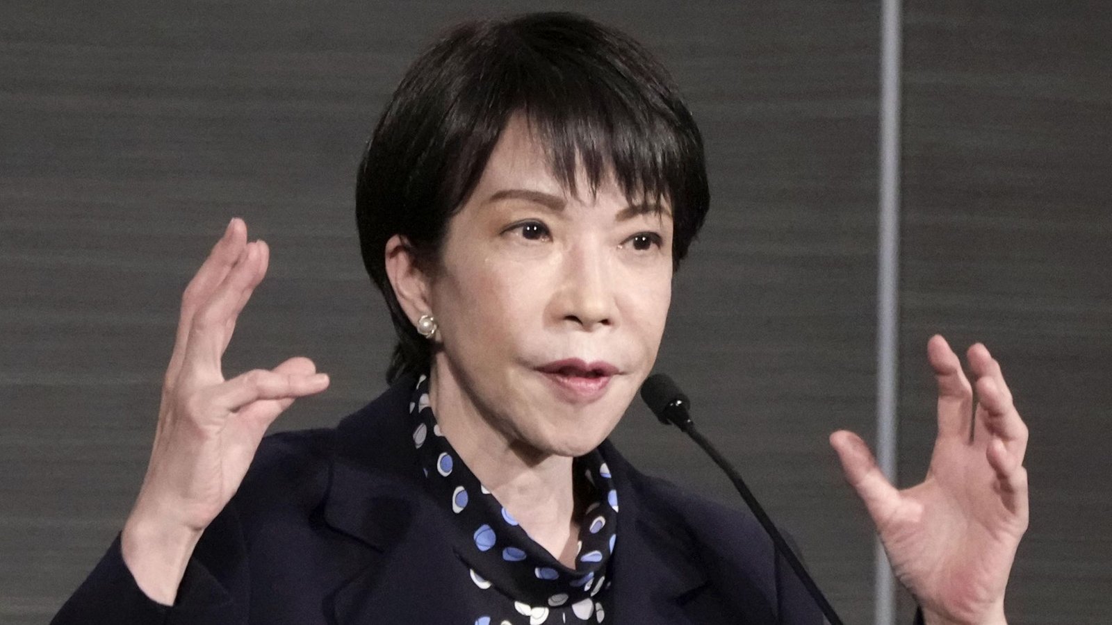 Die japanische Premierministerin Sanae TakaichiFoto: Uncredited/kyodo/dpa Die japanische Premierministerin Sanae TakaichiFoto: Uncredited/kyodo/dpa