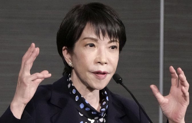 Die japanische Premierministerin Sanae Takaichi<span class='image-autor'>Foto: Uncredited/kyodo/dpa</span>