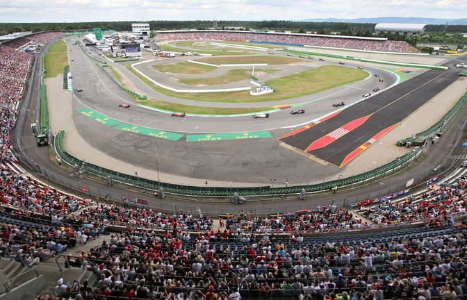 2016 war der Hockenheimring noch Austragungsort der Formel 1, die Zuschauerränge voll – wird es solche Bilder bald wieder geben? (Archivbild)<span class='image-autor'>Foto: Jan Woitas/dpa-Zentralbild/dpa</span>