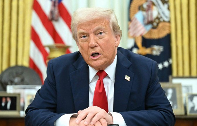 Die US-Regierung um Präsident Donald Trump hatte mehrfach Menschen nach El Salvador abgeschoben.<span class='image-autor'>Foto: AFP/SAUL LOEB</span>