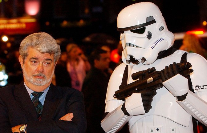 "Star Wars"-Schöpfer George Lucas schenkte der Welt eine neue Mythologie.<span class='image-autor'>Foto: Richard Lewis/epa/dpa</span>