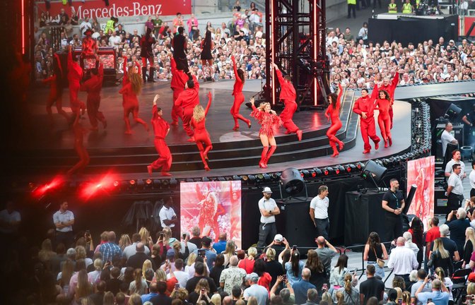 Helene Fischer ist am Dienstag in Stuttgart aufgetreten.<span class='image-autor'>Foto: Lichtgut/Max Kovalenko</span>